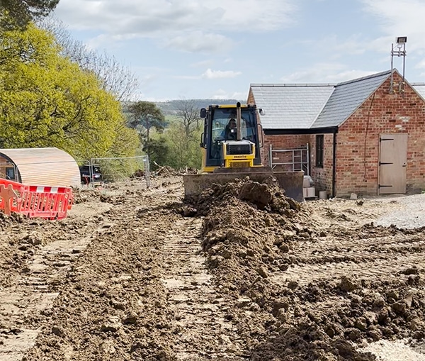 Cotswold-Earth-works-dozer